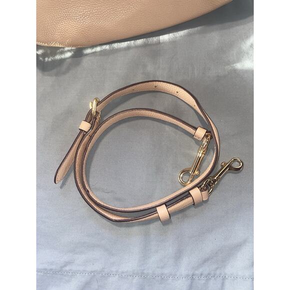 Coach Baguette Handbag Convertible Nude/Light Pink Leather - Picture 8 of 8